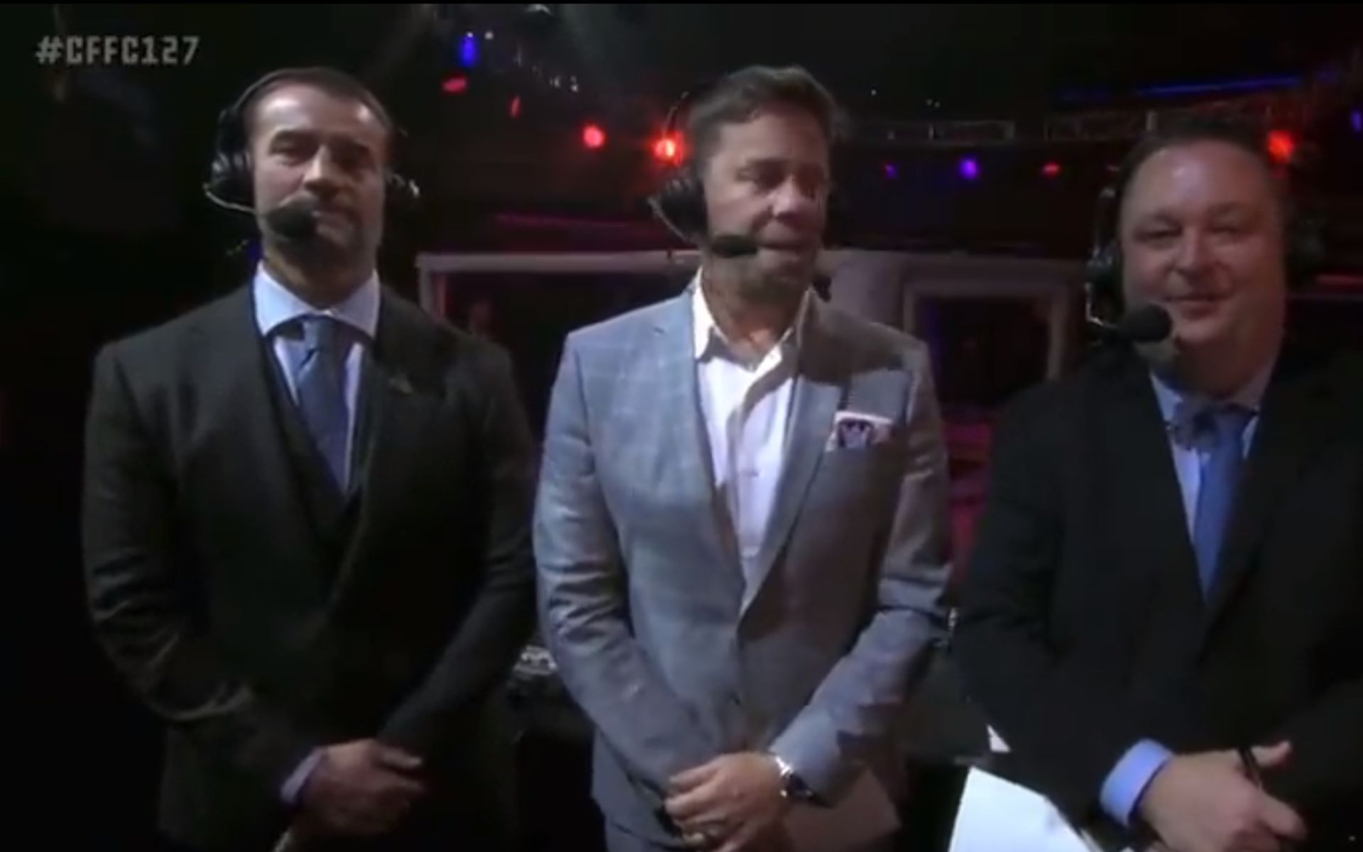 Punk returned to his MMA commentary role