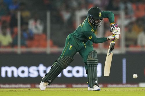 Temba Bavuma has a top score of 35 in seven innings in the 2023 World Cup. (P/C: AP)