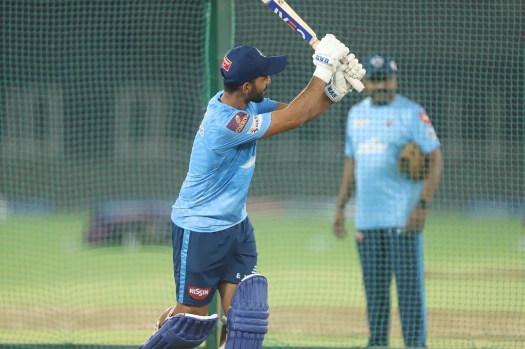 Ajinkya Rahane in action. (Photo Credits: Rahane Twitter)