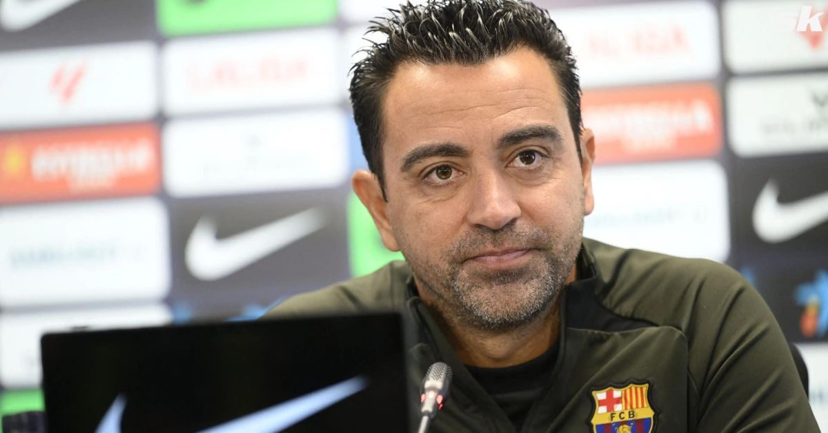 Barcelona manager Xavier Hernandez