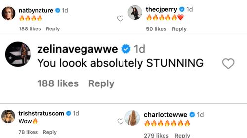 Stars react to Jax's new look on Instagram.