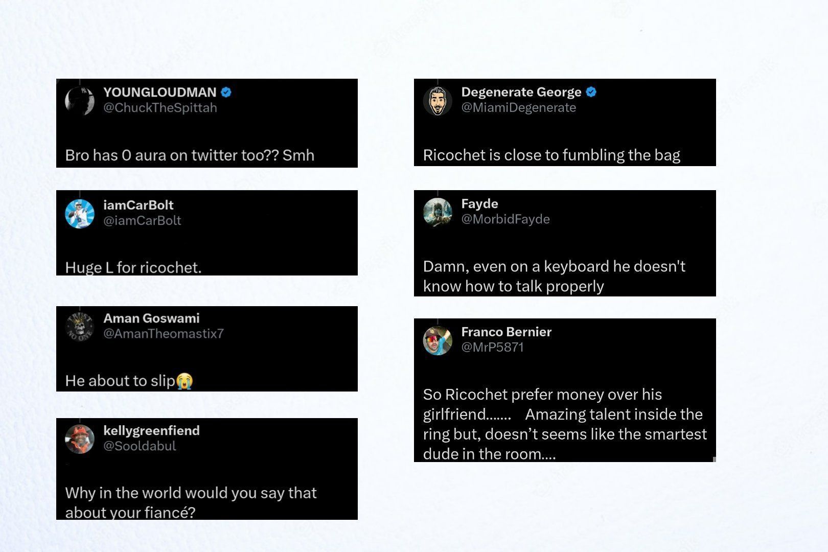 Fans&#039; reactions to Rico&#039;s tweet!