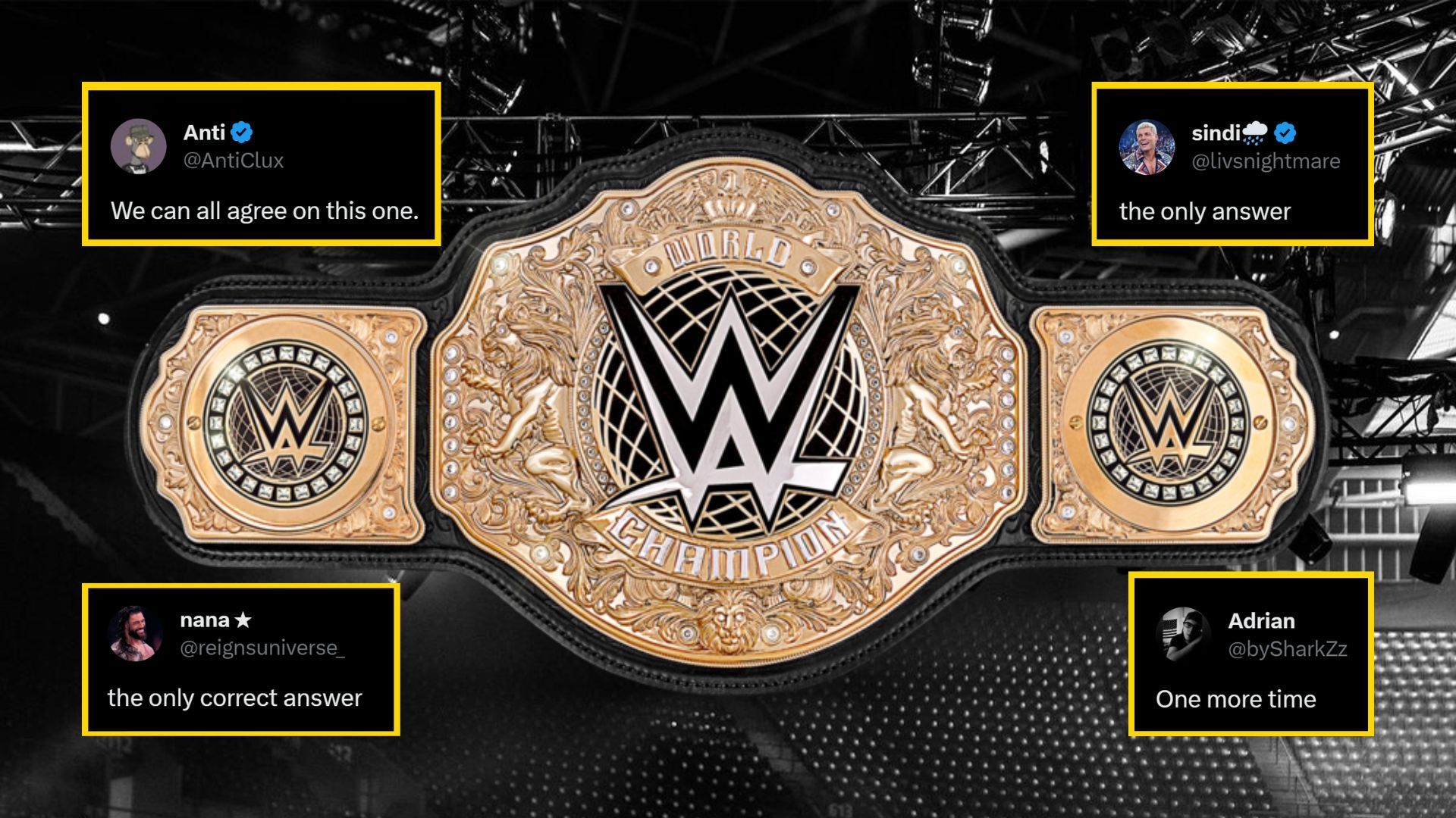 WWE World Heavyweight title is on Monday Night RAW!