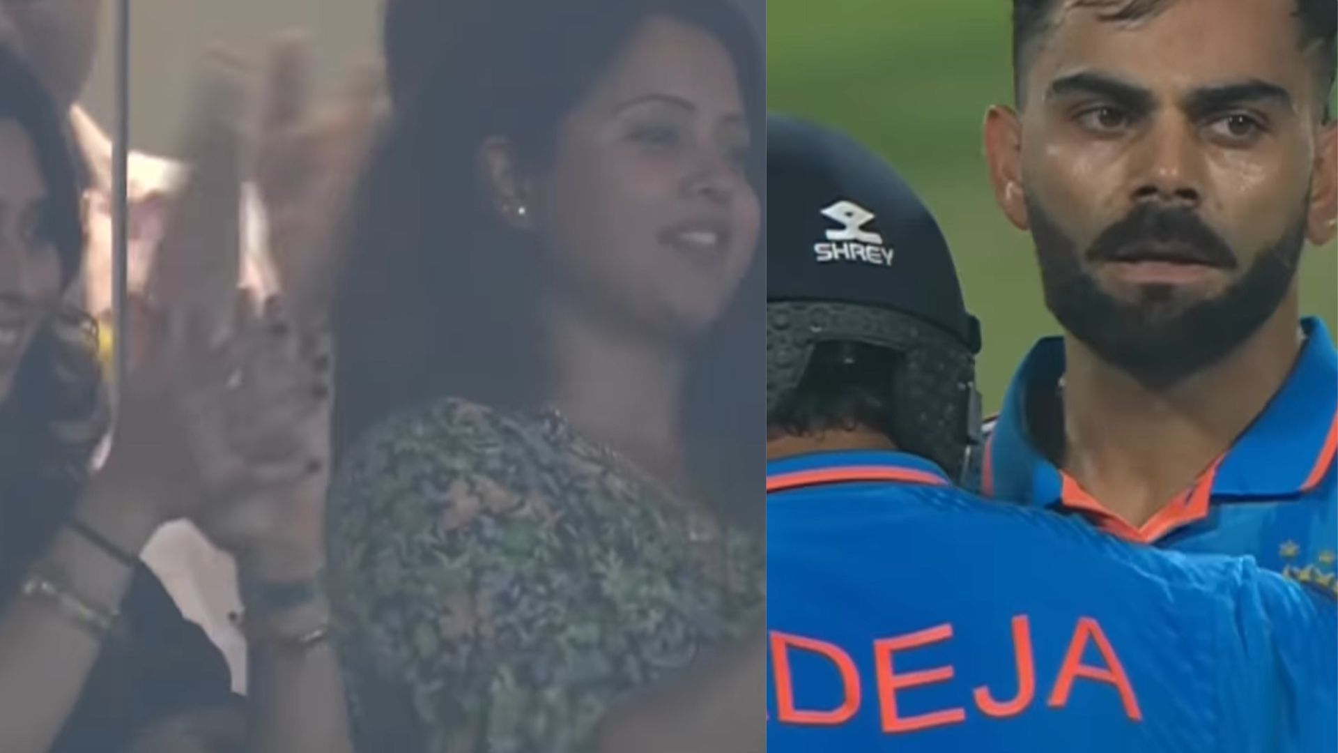 Snippets from celebrations post Virat Kohli