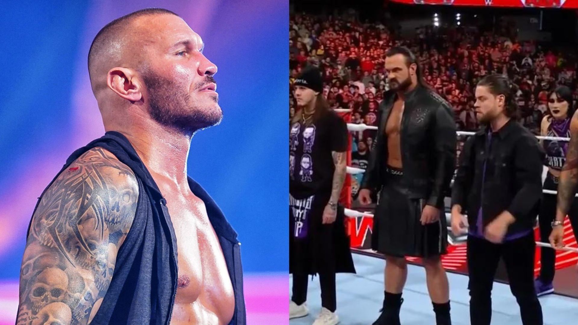 Drew McIntyre will cross paths with Randy Orton at WarGames