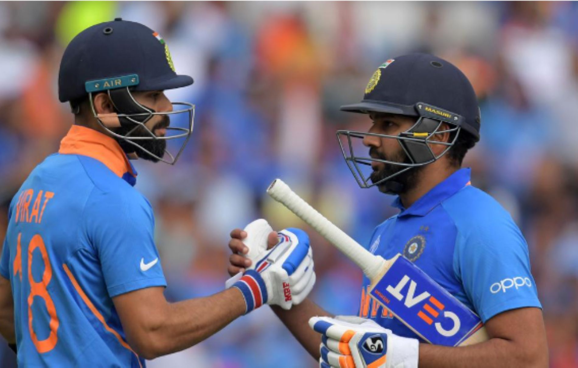 Kohli and Rohit were in blistering form in the 2023 World Cup.