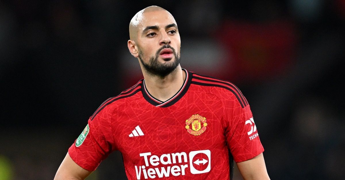 Sofyan Amrabat joined the Red Devils on a season-long loan deal earlier this summer.