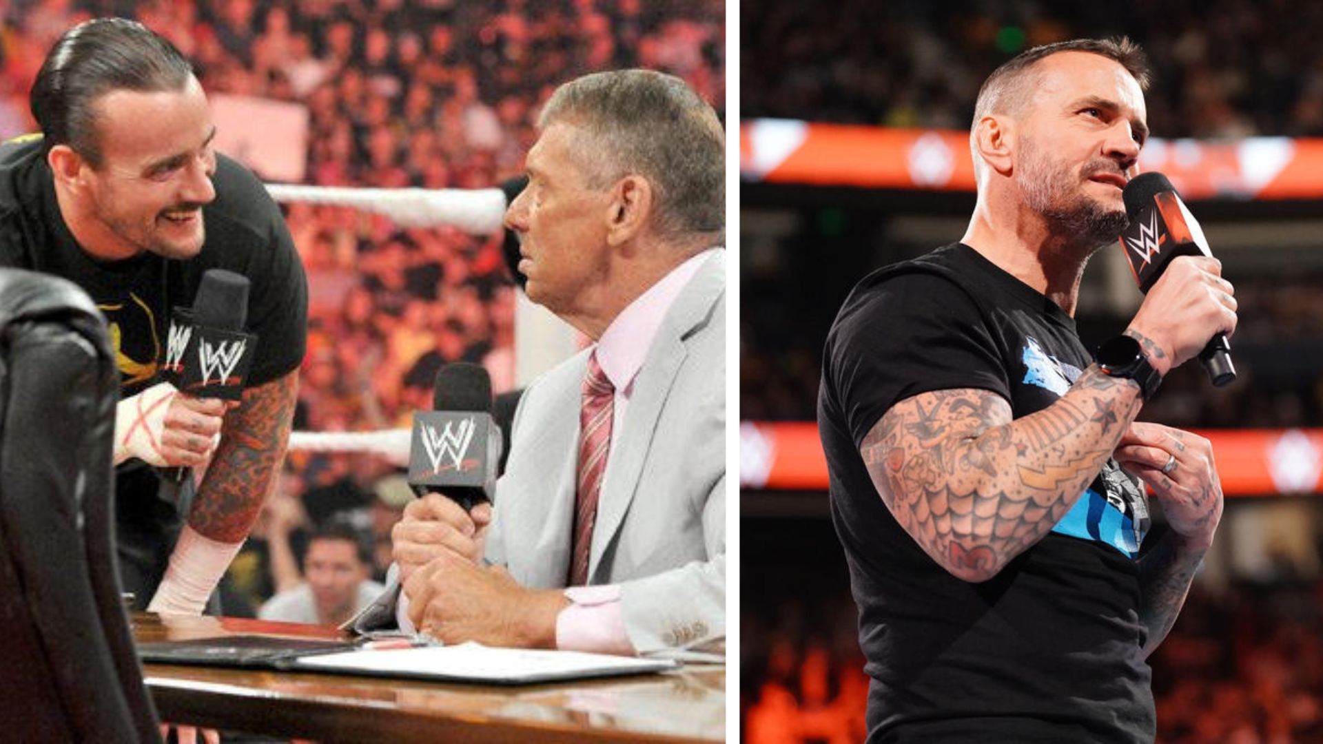 CM Punk and Vince McMahon