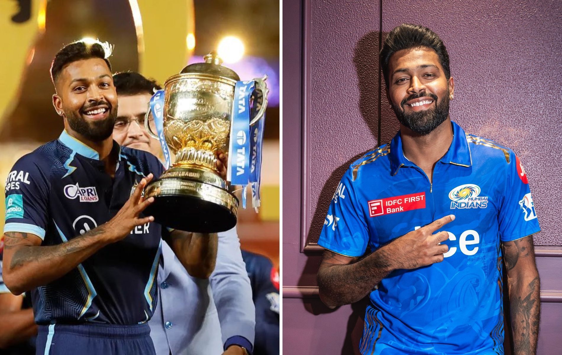Hardik Pandya has returned to MI after a two-year stint with GT. (Pics: X)