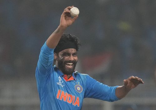 Ravindra Jadeja had fun in all departments on Sunday