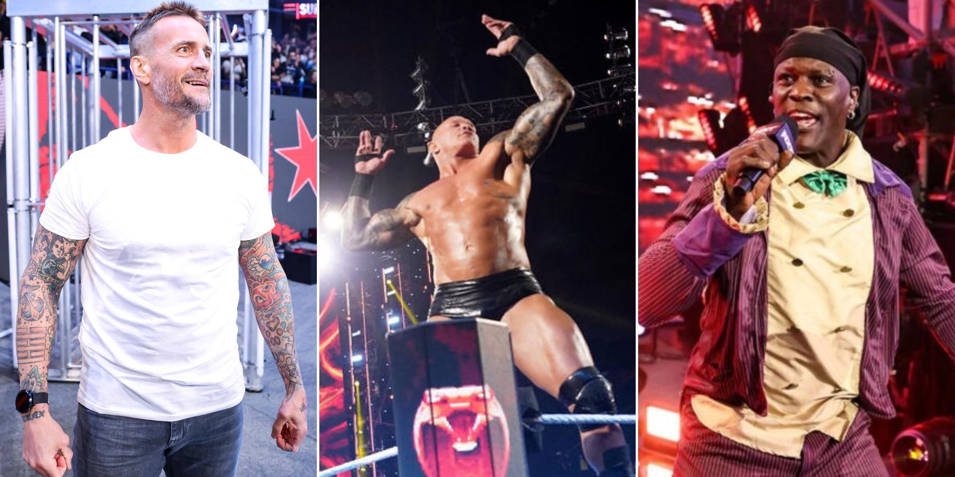 Randy Orton, CM Punk and R-Truth returned to WWE recently