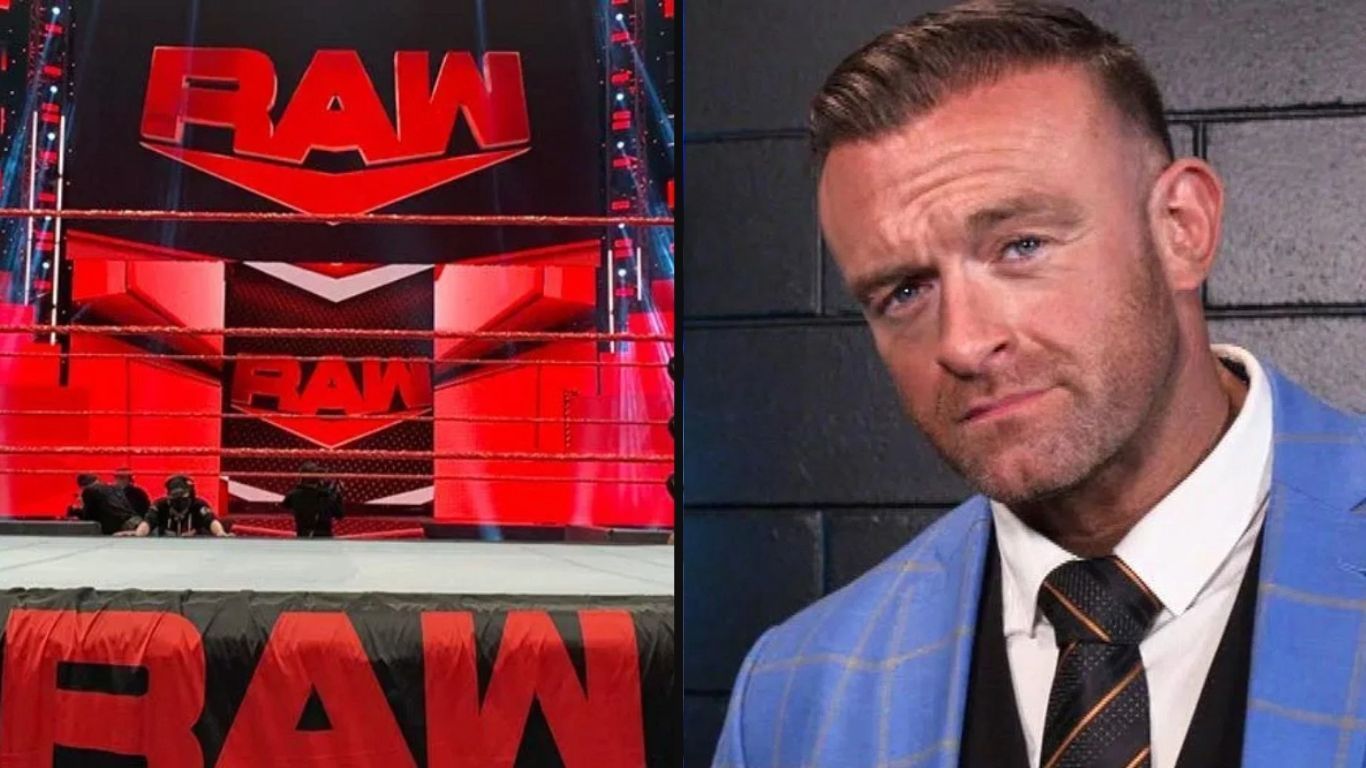 SmackDown GM Nick Aldis was also backstage at RAW