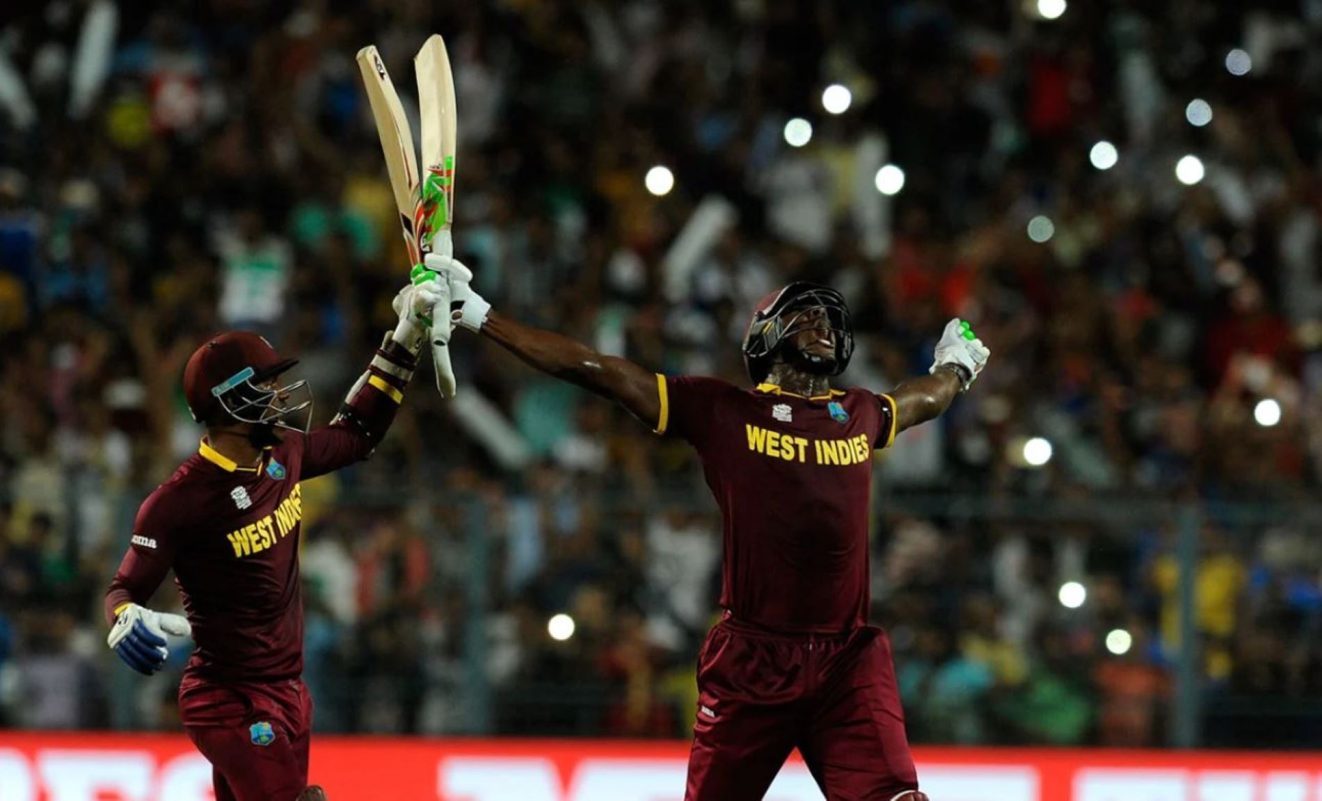 Brathwaite&#039;s thrilling finish to the 2016 T20 World Cup finale.