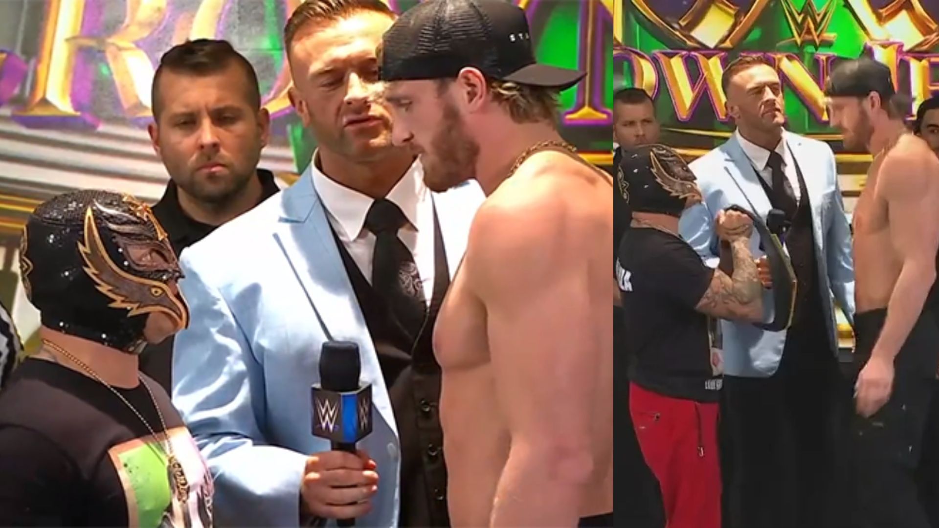 rey mysterio logan paul weigh in