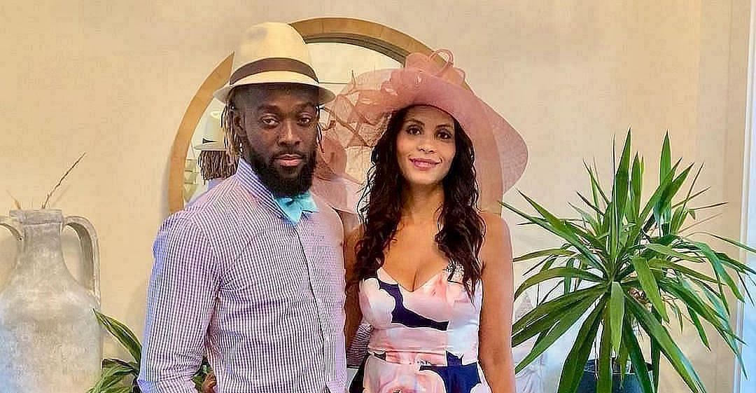 Kofi Kingston With His Wife