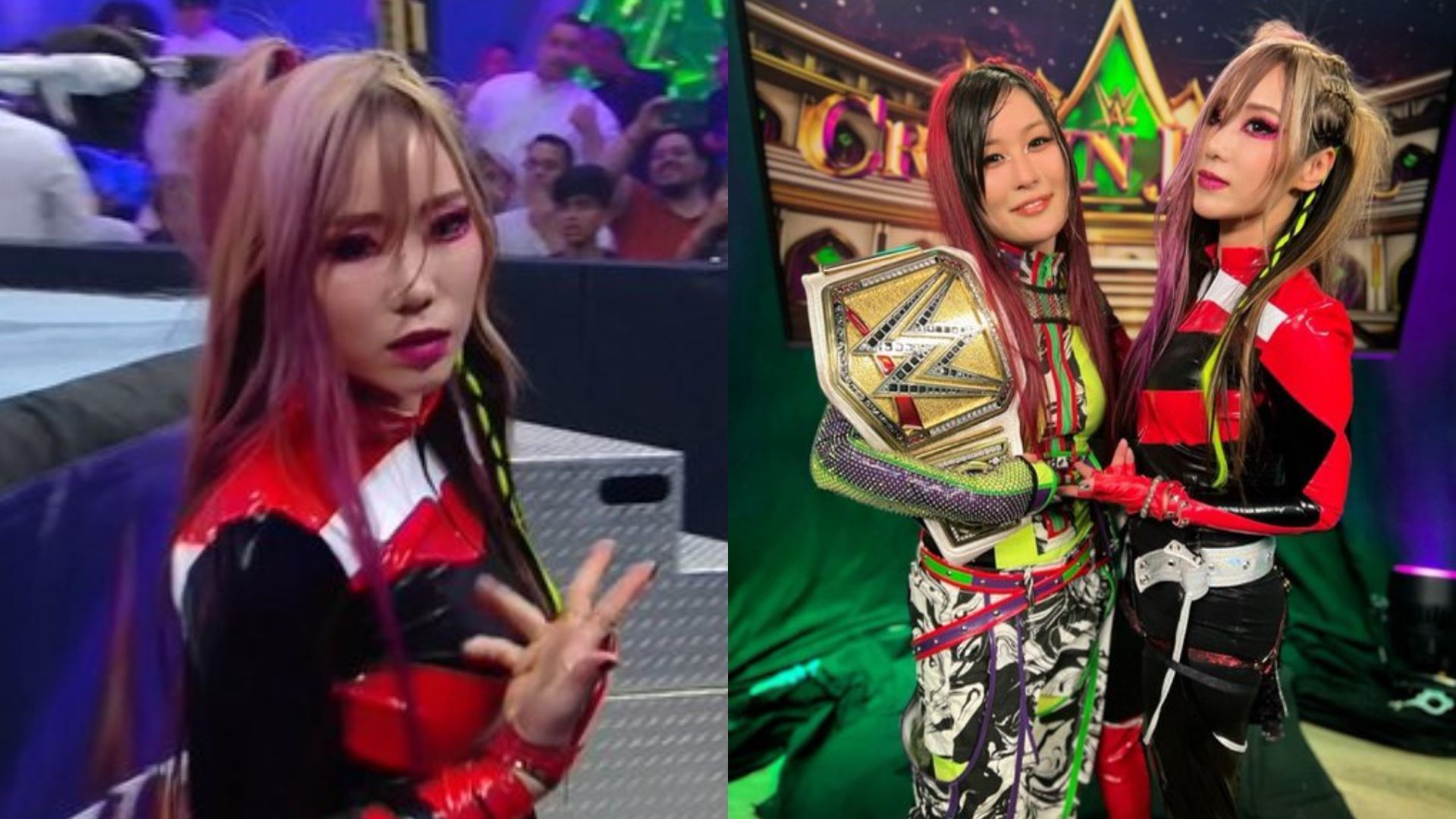 Kairi Sane returned to WWE after departing the company in 2021