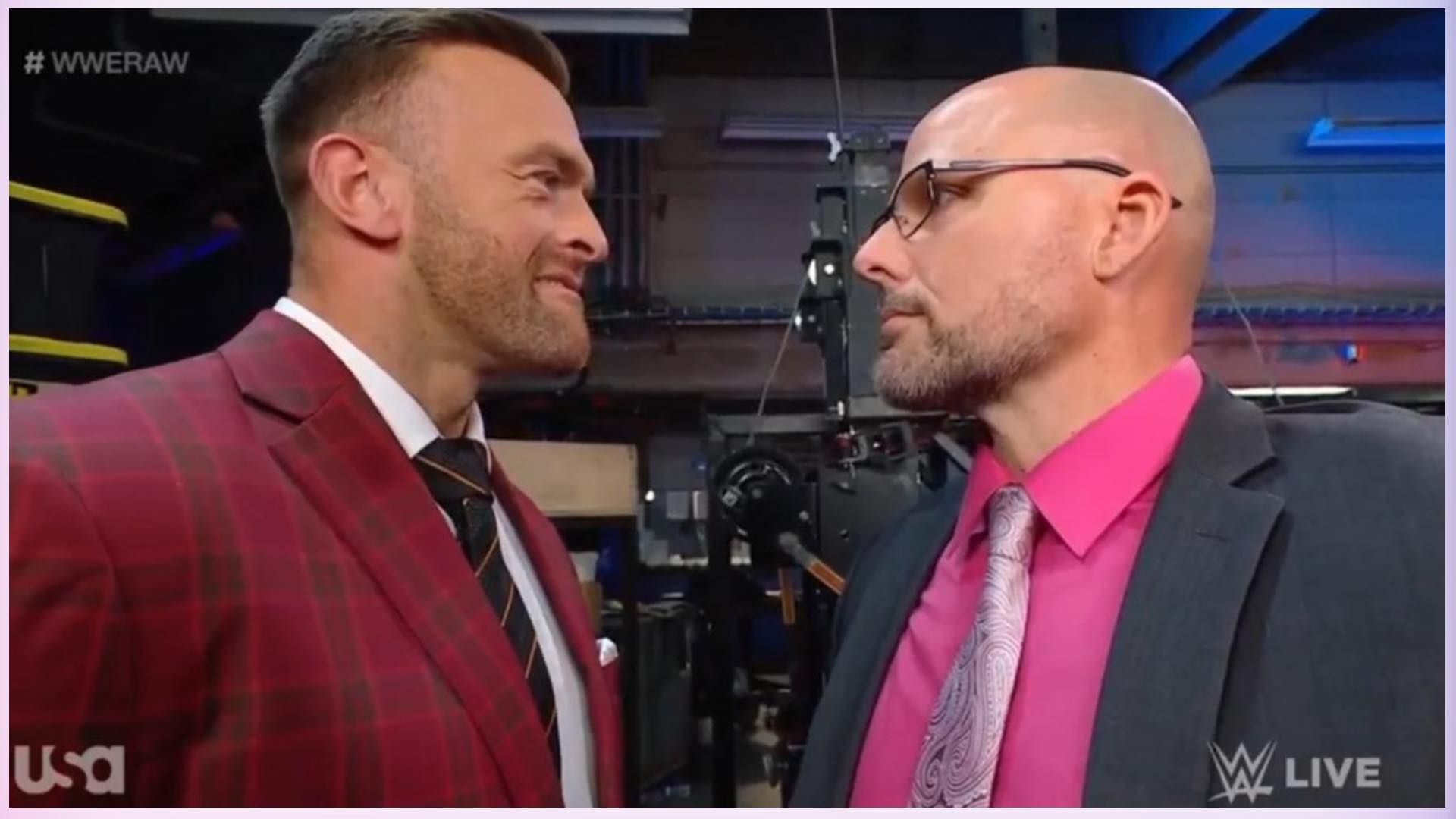 Nick Aldis and Adam Pearce arranged a meeting on WWE RAW