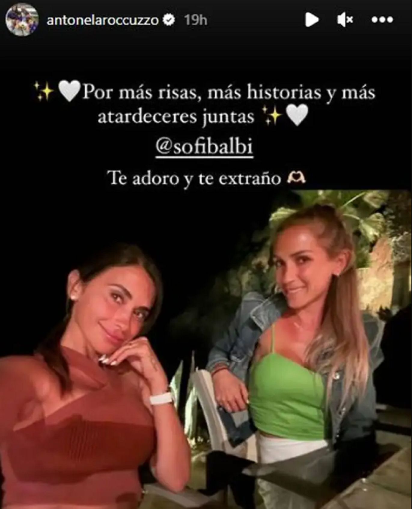 Antonela Roccuzzo shares Instagram Story on Luis Suarez&#039;s wife&#039;s birthday.