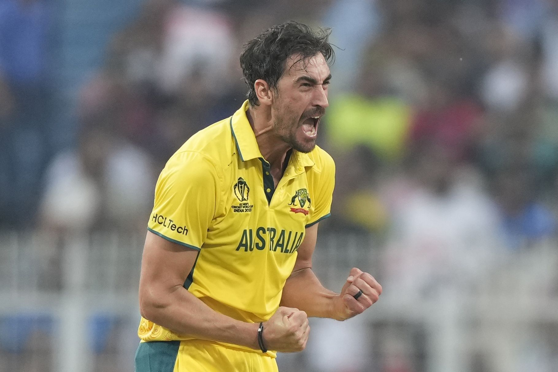 Mitchell Starc picked up three wickets for Australia