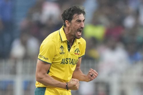 Mitchell Starc picked up three wickets for Australia