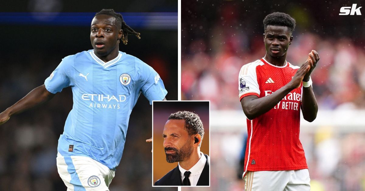 Rio Ferdinand picks between Jeremy Doku and Bukayo Saka 