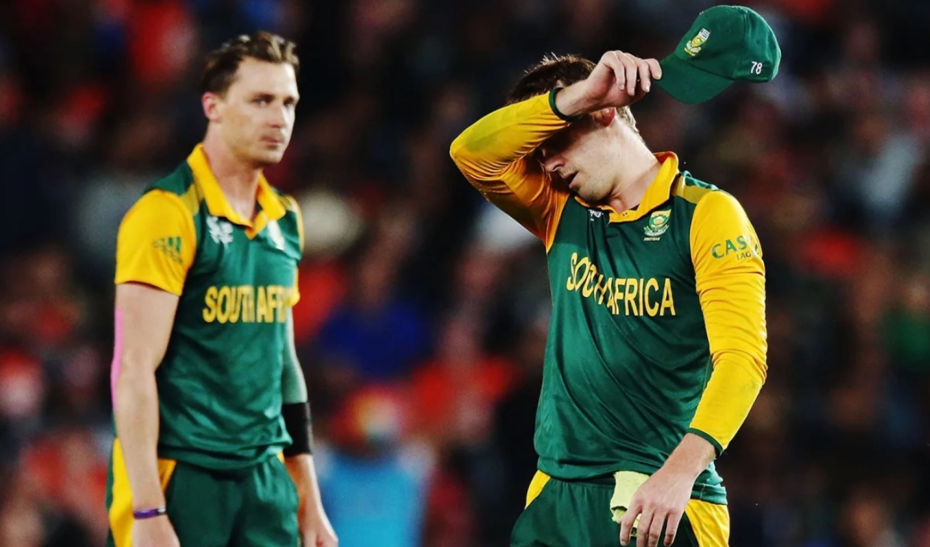 Dale Steyn and Ab de Villiers were at the center of a painful end for South Africa