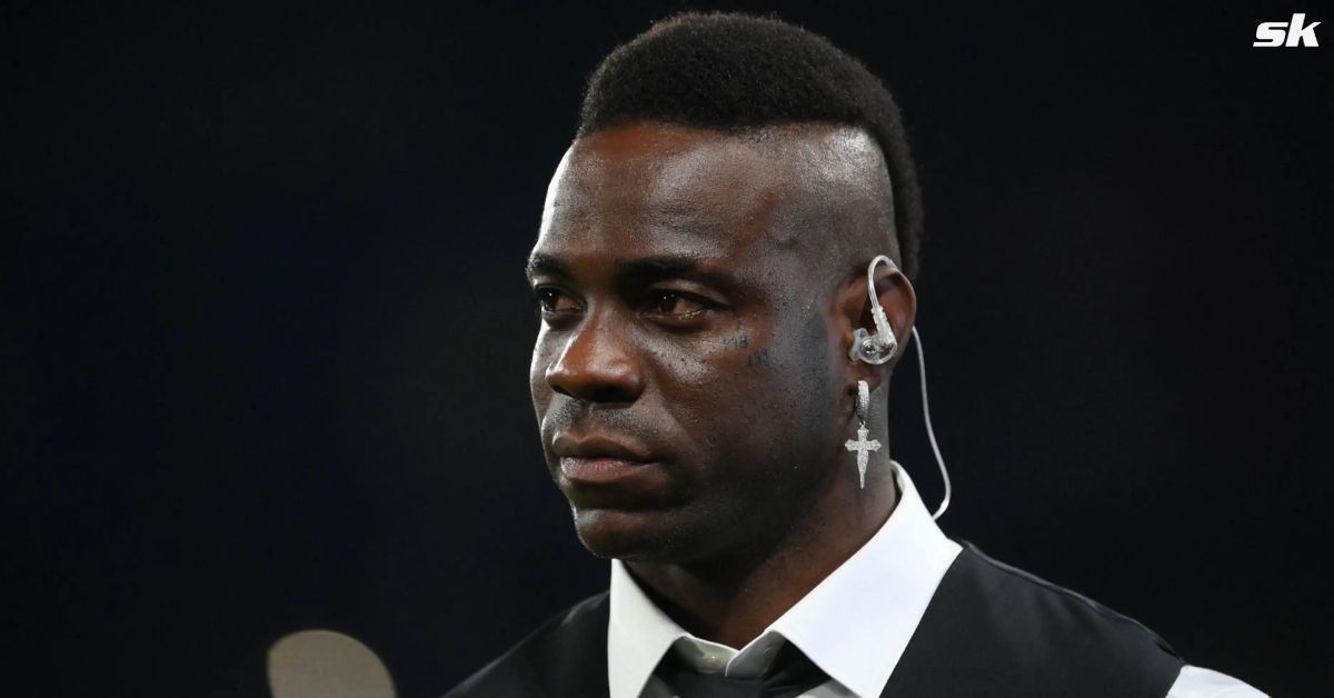 Mario Balotelli escaped unhurt from his auto crash in Brescia