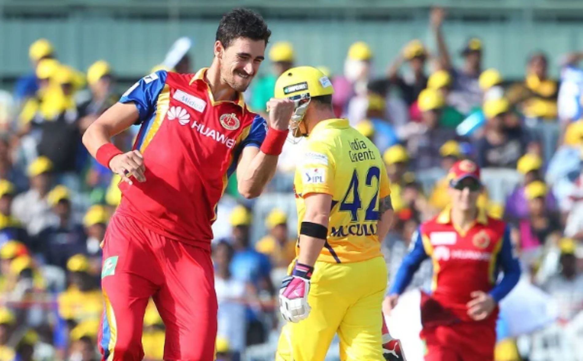 Mitchell Starc has already donned the RCB jersey in 2014 and 2015.