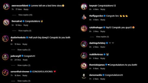 Cage received wholesome messages from several wrestlers