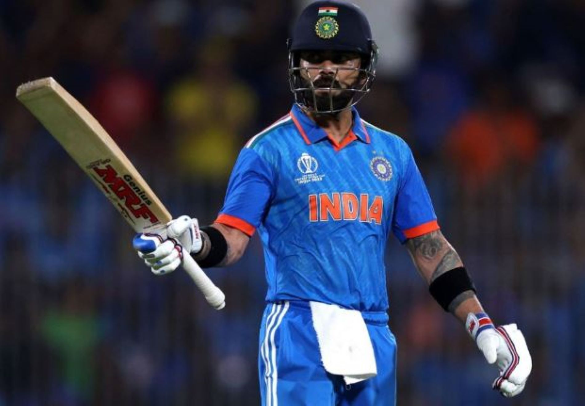 Virat Kohli has been at his usual best thus far in the World Cup.