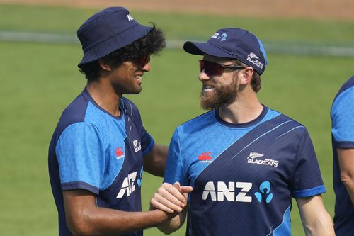 Rachin Ravindra [left] has been one of the finds of the World Cup