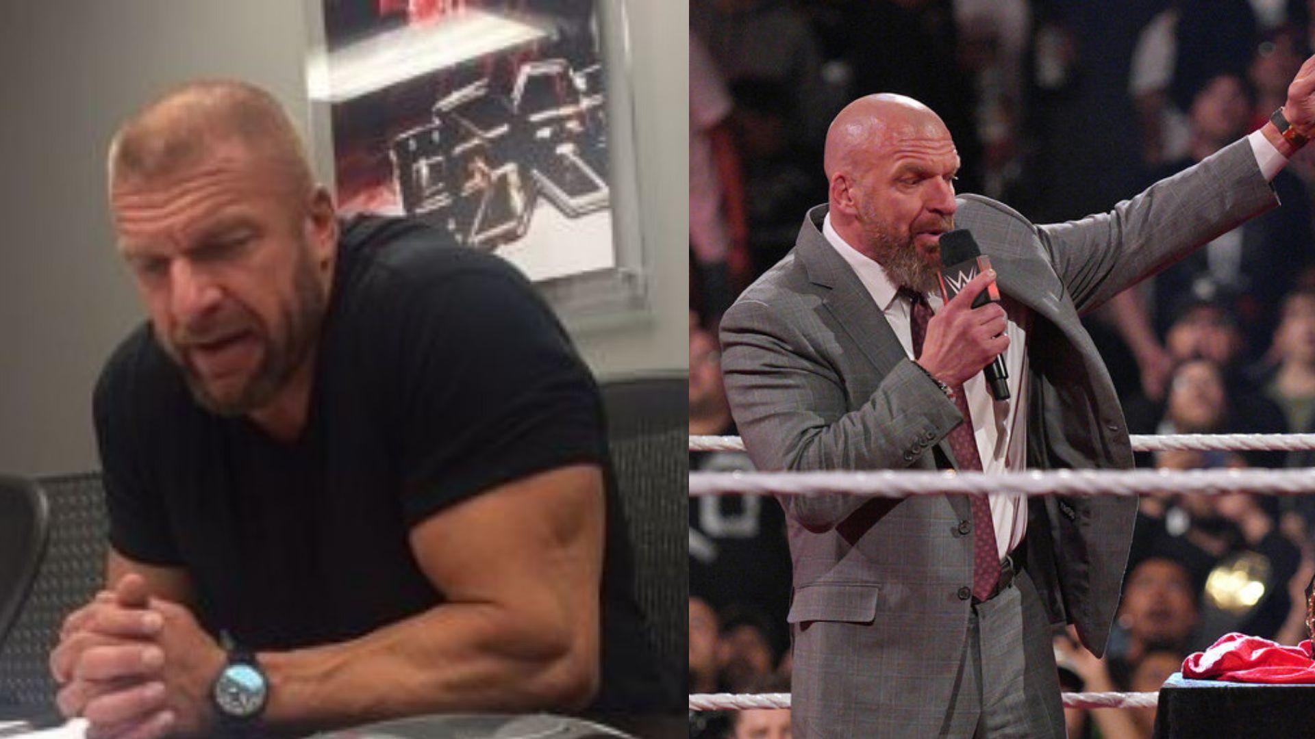 Triple H knows what he wants right now from the shows