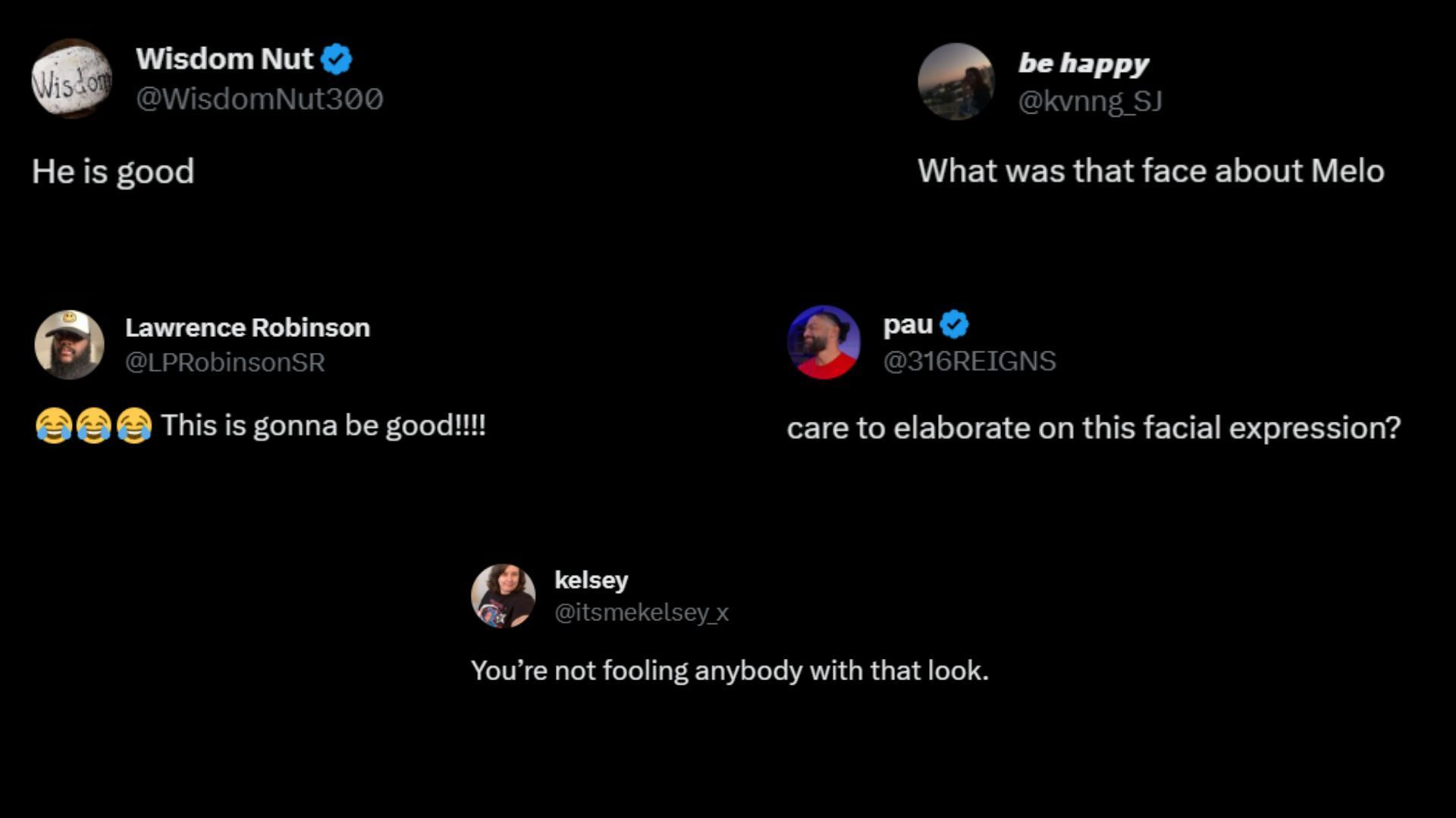 Screenshot of fans&#039; reactions on Twitter.