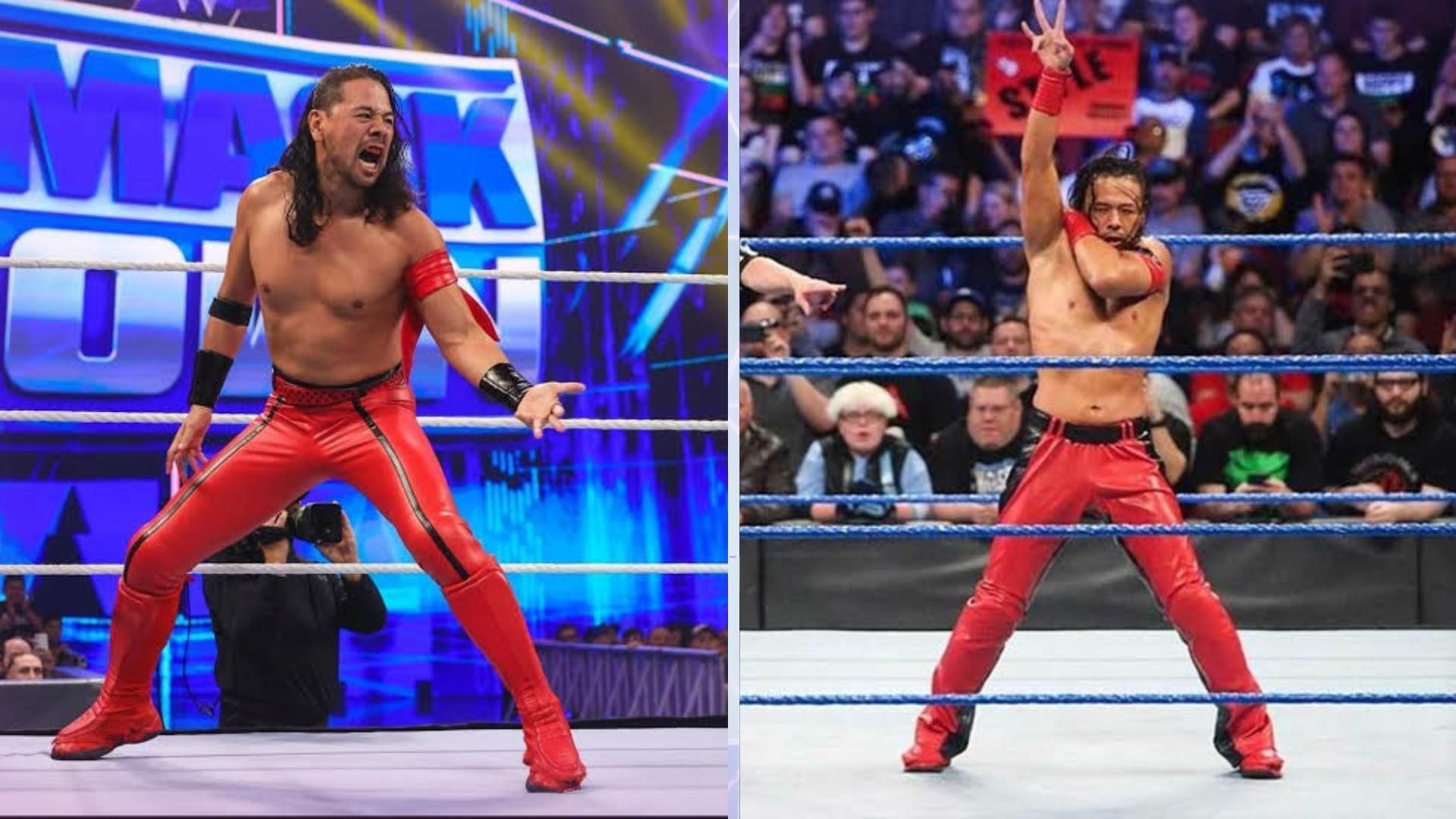 Shinsuke Nakamura last competed on SmackDown in May 2023.