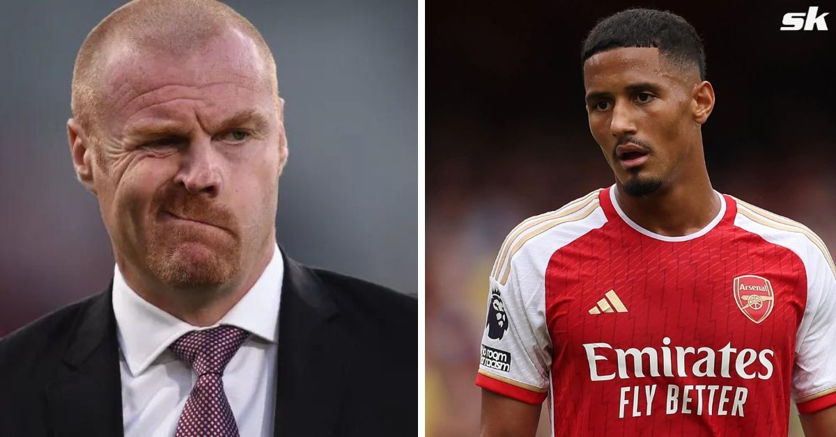 William Saliba confuses ex-Arsenal star for Everton boss Sean Dyche.