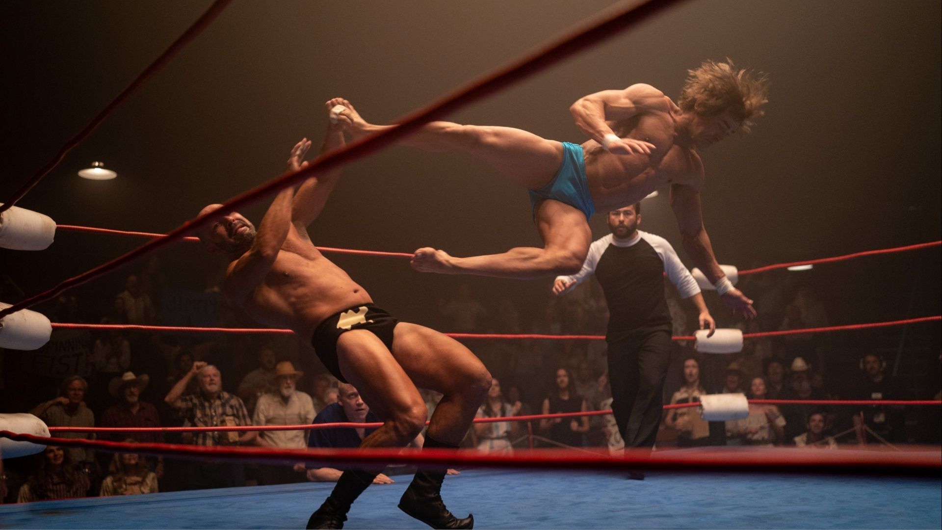 The Iron Claw stars Zac Efron as Kevin Von Erich.