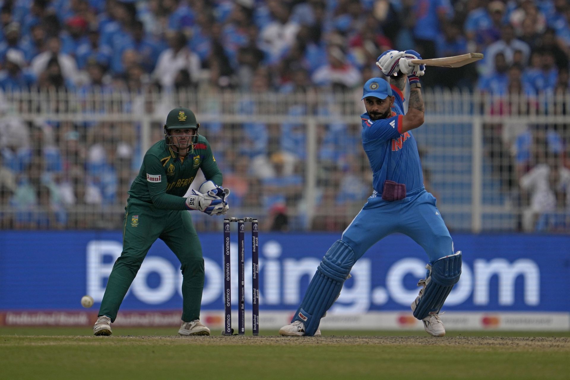 Virat Kohli has been in sublime form in the World Cup. (Pic: AP)