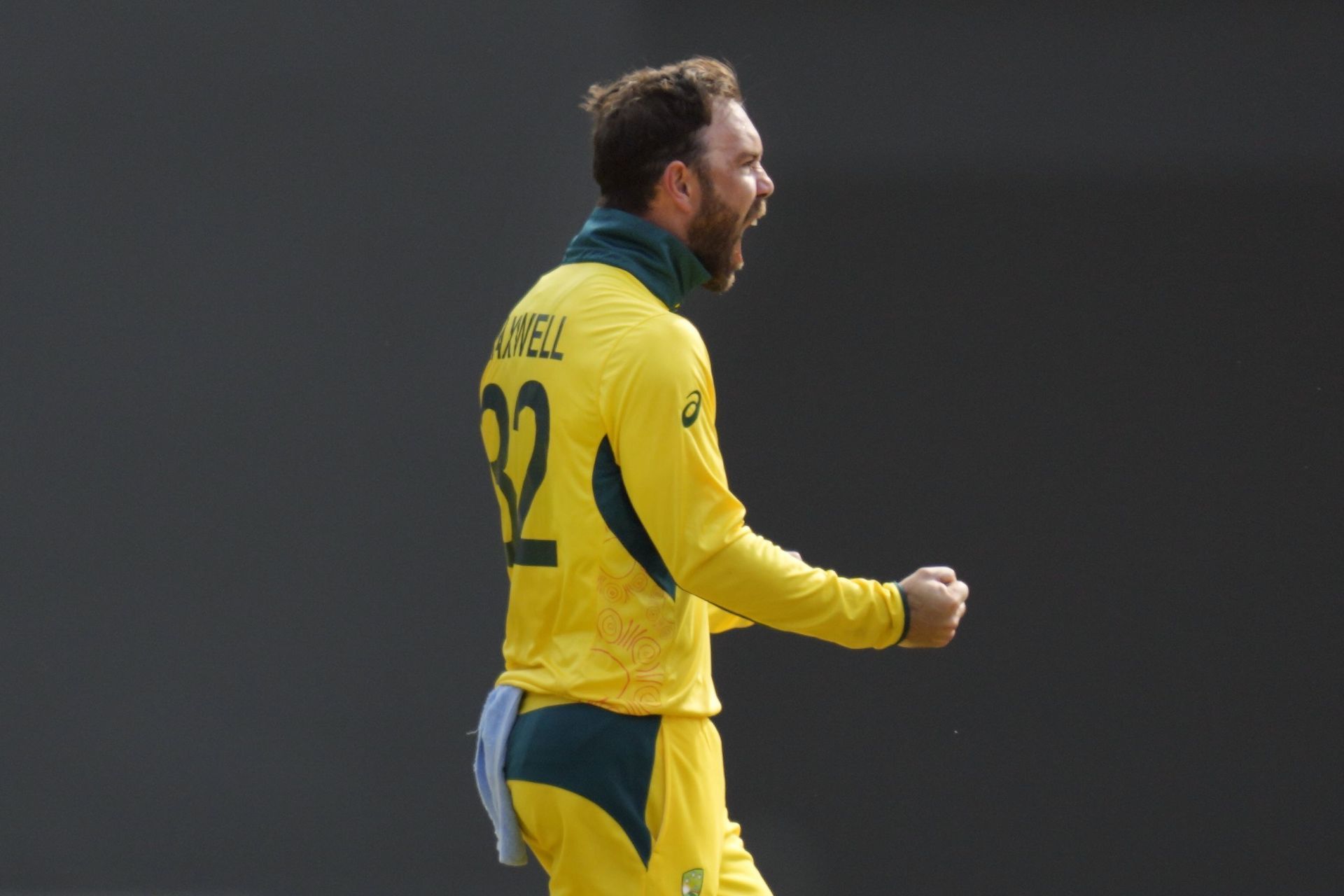 Glenn Maxwell is part of Australia's T20I squad but didn't play in the opener