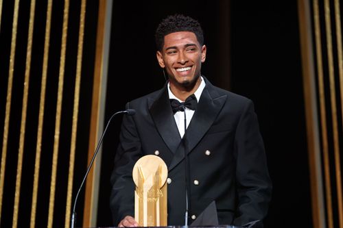 Jude Bellingham at 67th Ballon d'Or Gala (via Getty Images)