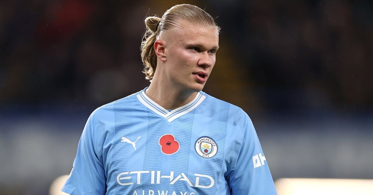 Erling Haaland is set to face Liverpool for the fourth time as a Manchester City player on Saturday.