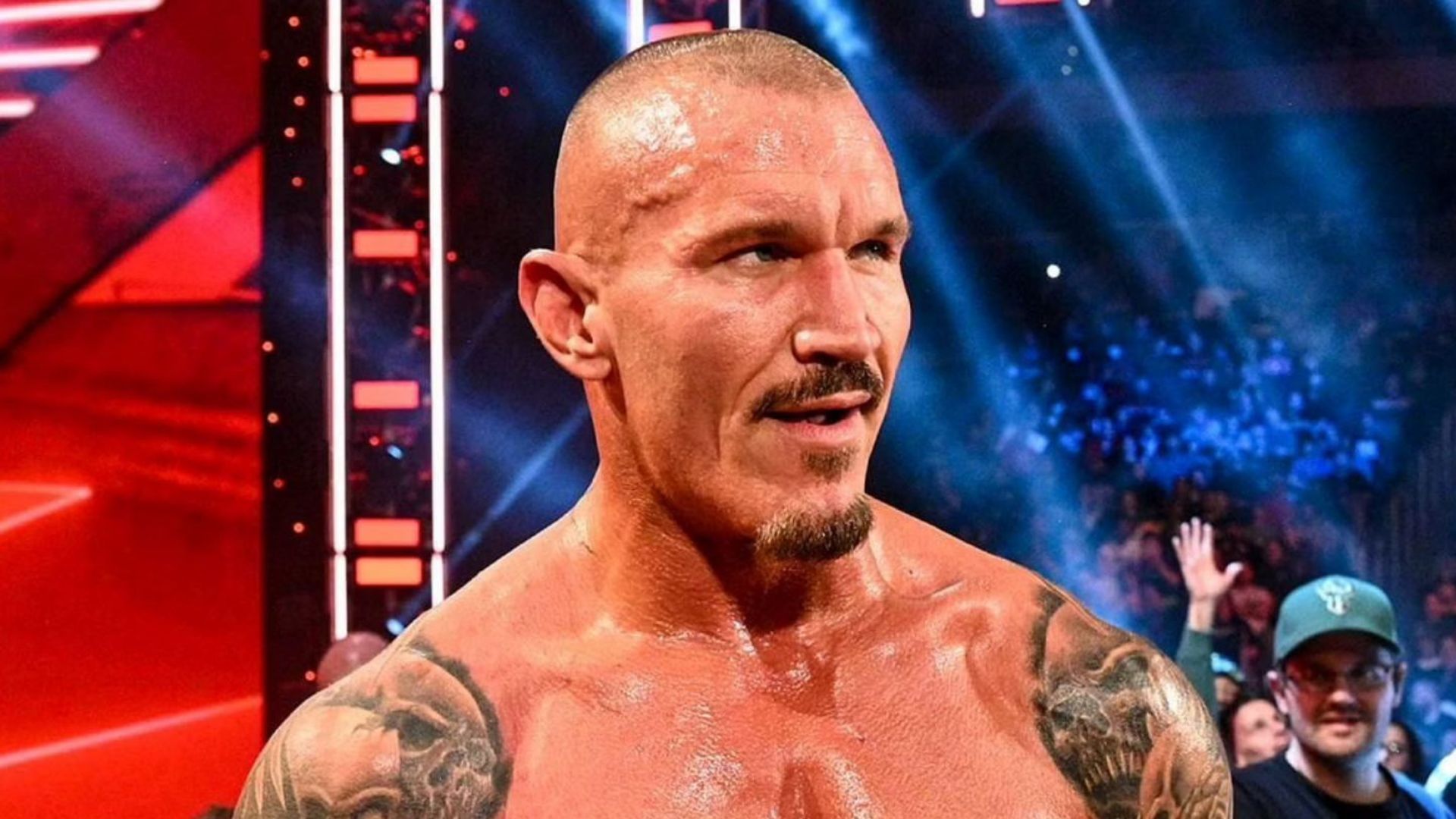 Orton has not competed in a match since last year.