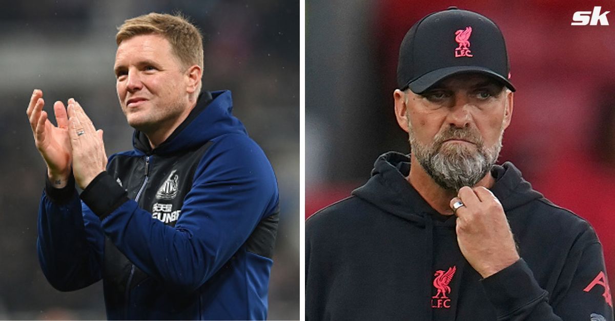 Eddie Howe and Jurgen Klopp (via Getty Images)