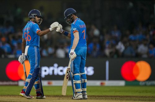 Shreyas Iyer and KL Rahul added 208 runs for the fourth wicket. [P/C: AP]