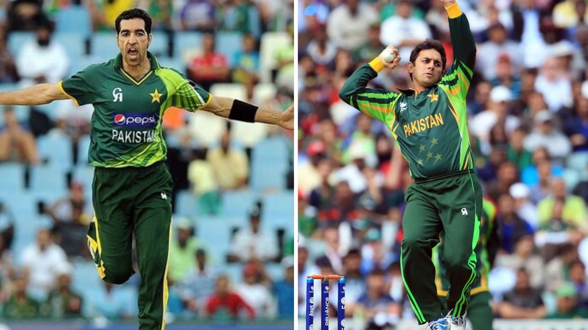 Umar Gul (L) &amp; Saeed Ajmal (P.C.:X)