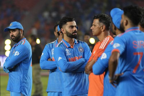 India faltered in yet another ICC knockout clash. (Pic: AP)