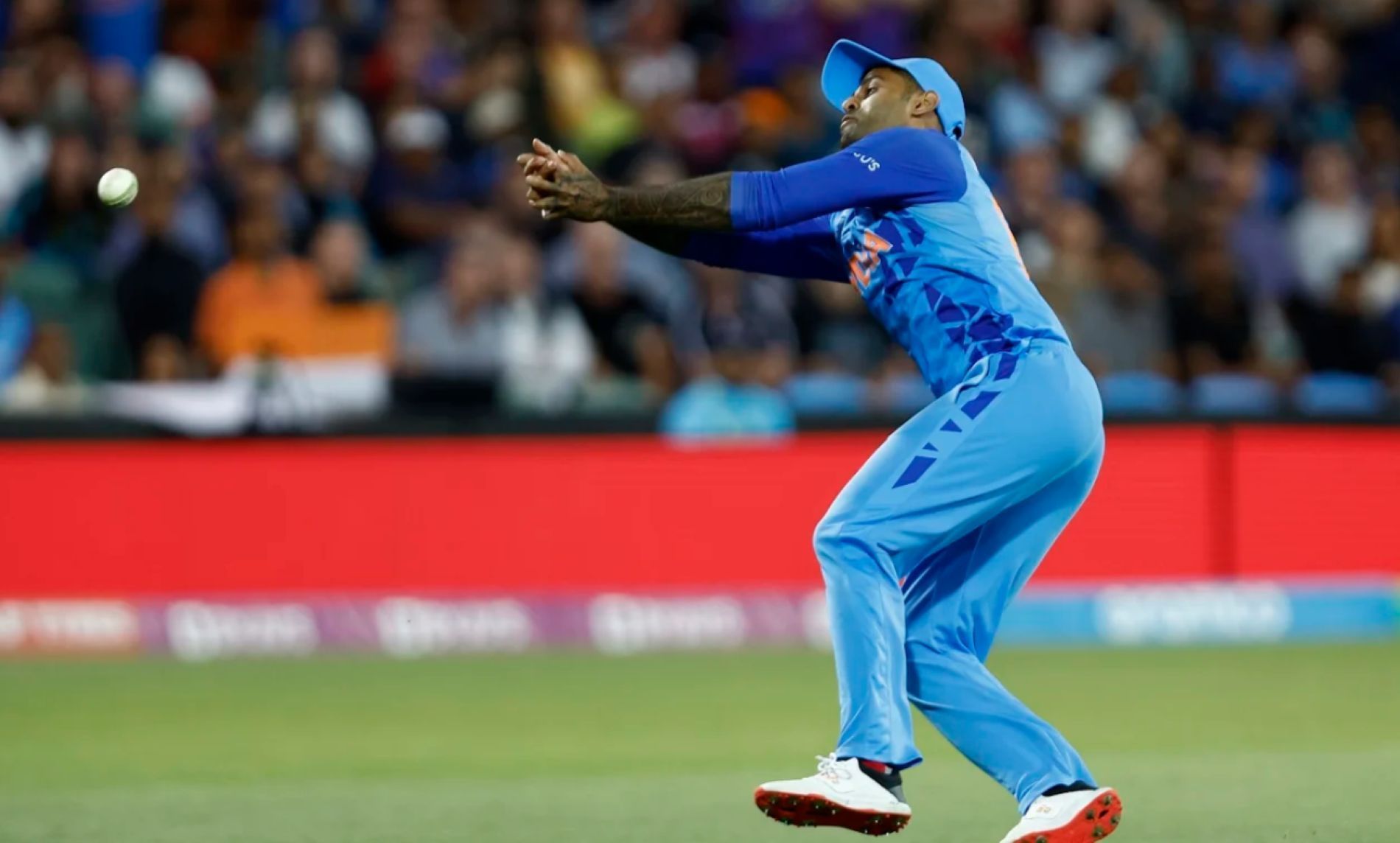 Suryakumar Yadav's drop summed up India's dismal outing in the 2022 T20 World Cup semi-final.