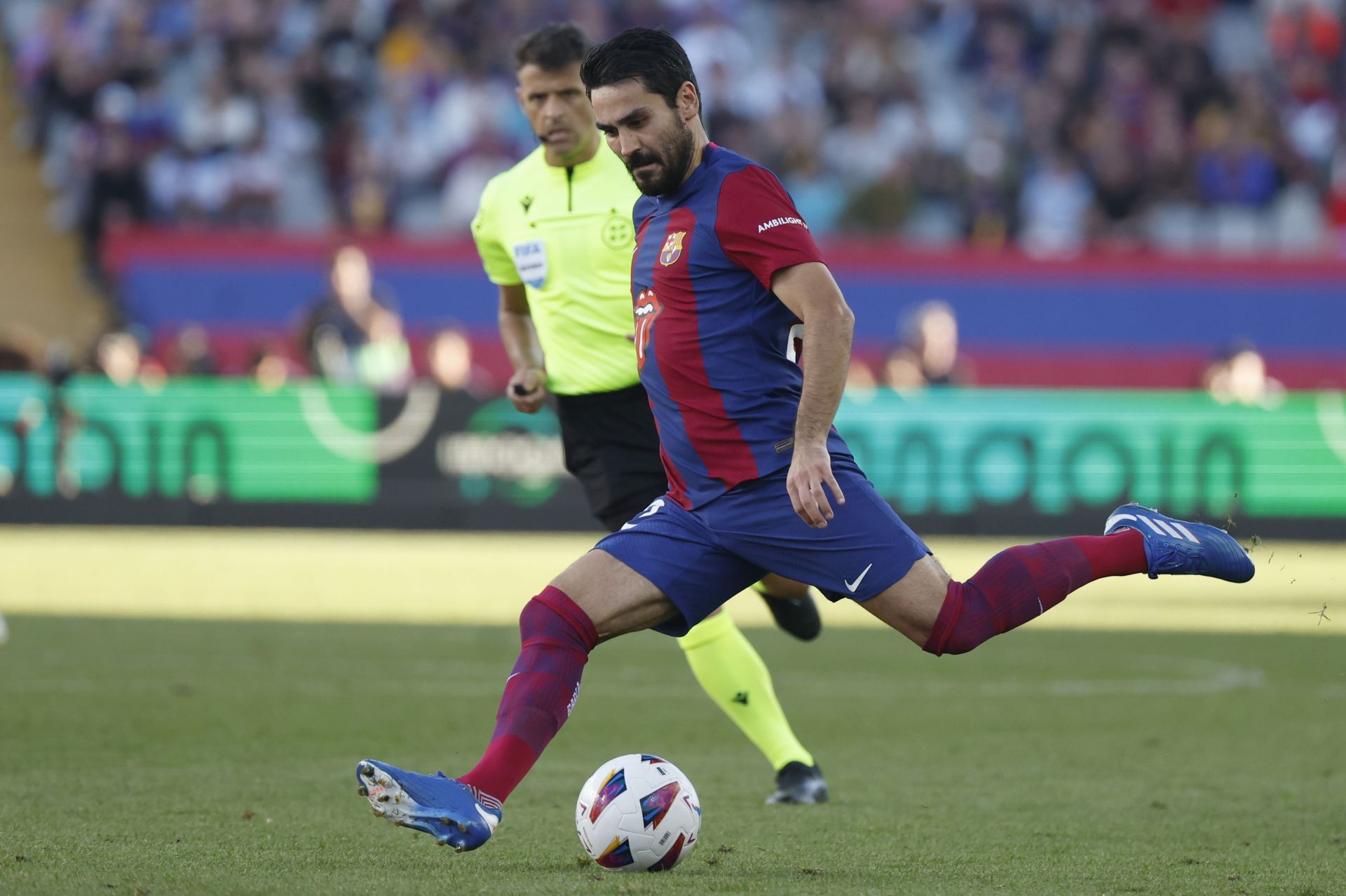 Ilkay Gundogan arrived at the Camp Nou this summer.