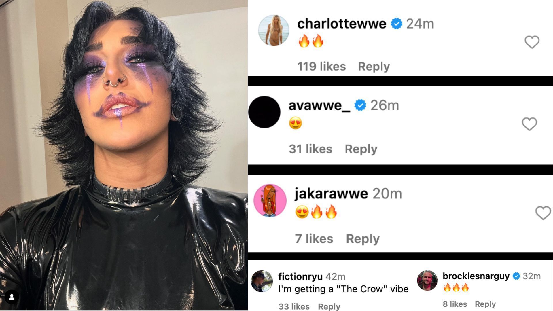 WWE stars and fans react to Ripley&#039;s new look at Crown Jewel.