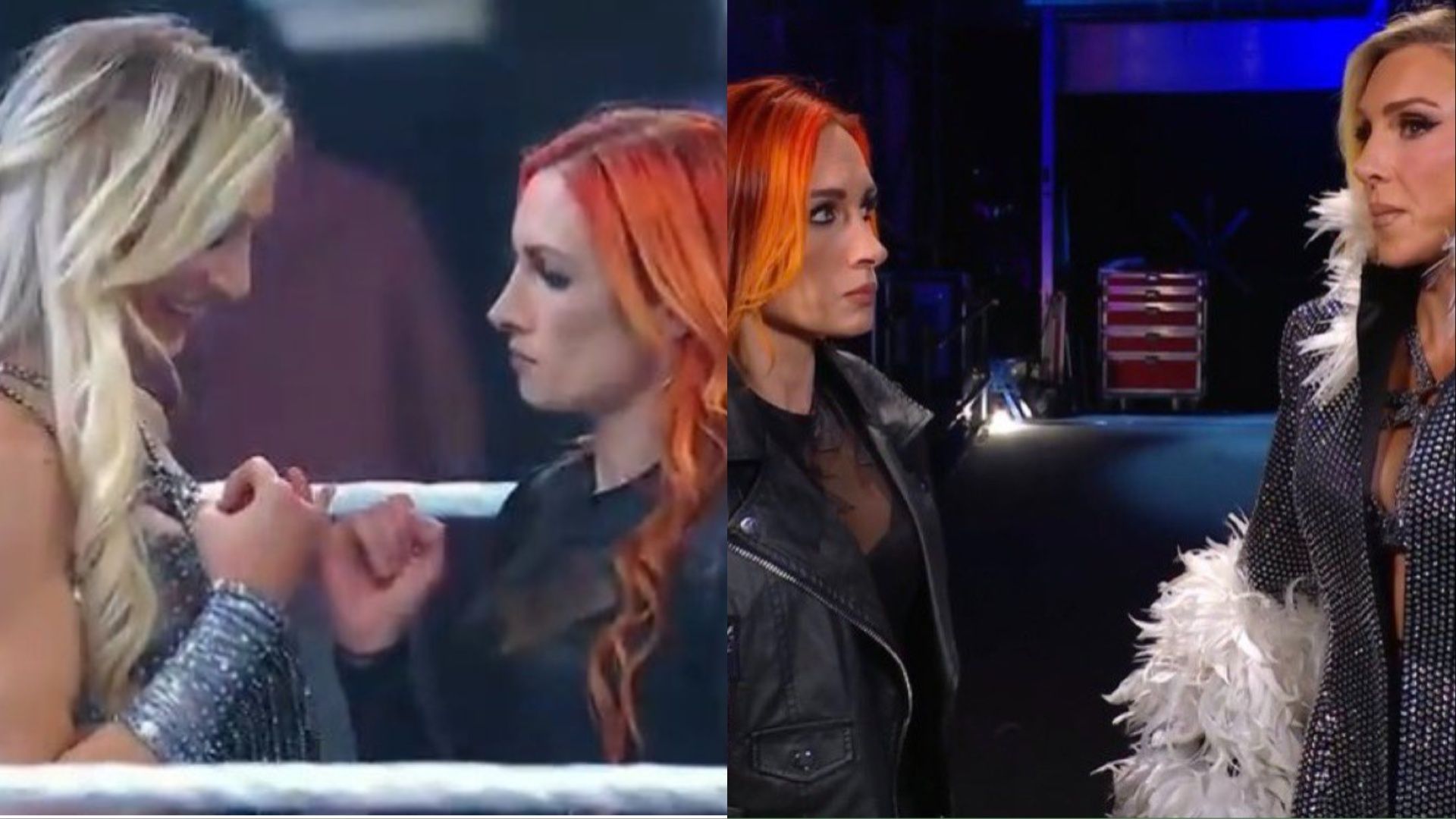 Charlotte Flair and Becky Lynch tagged on SmackDown this week.