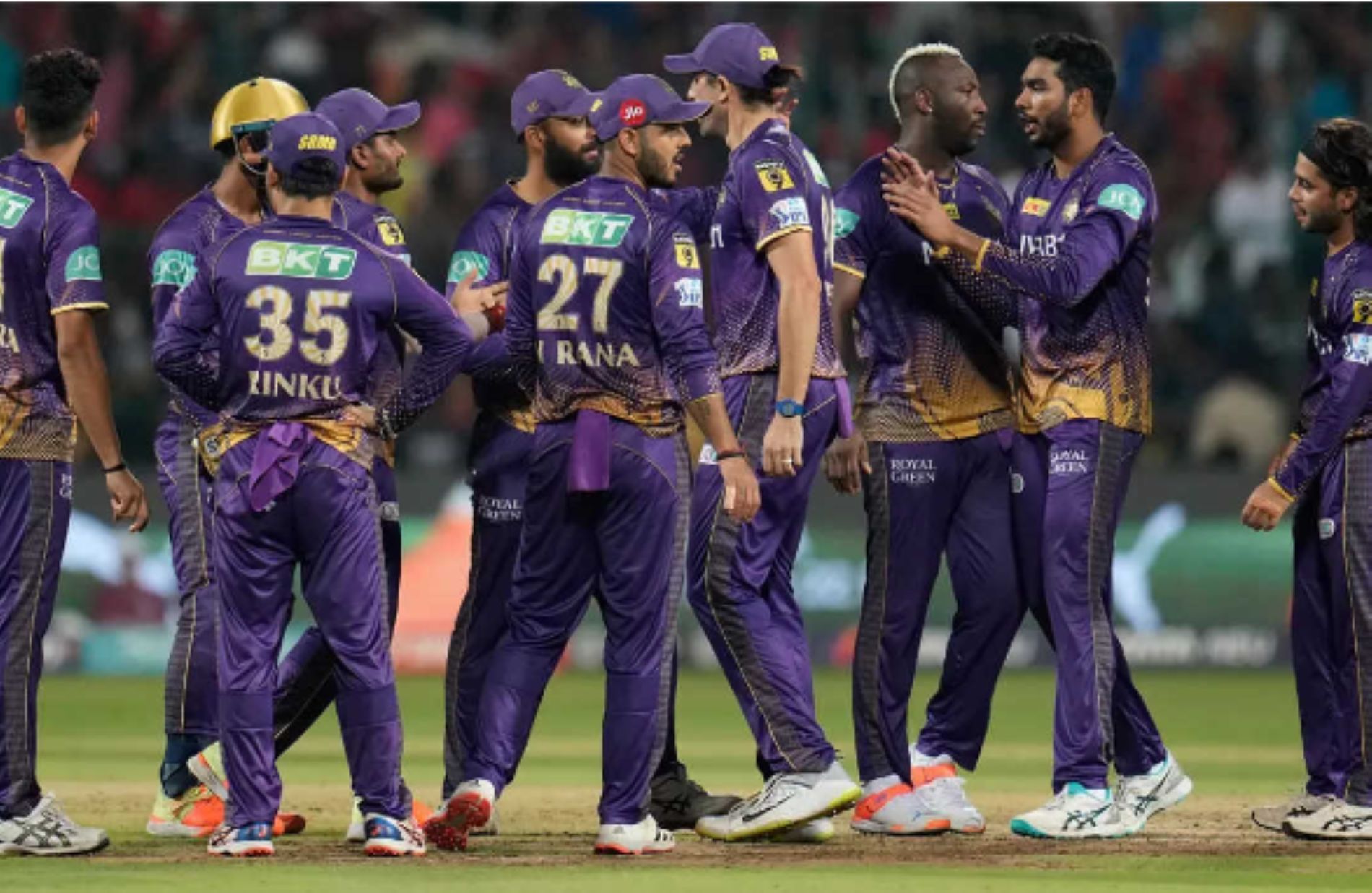 KKR had a downward slide after a promising start last season.